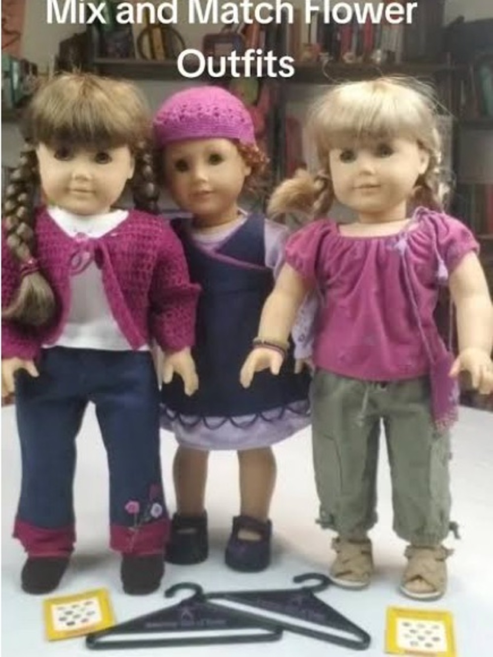 Vintage Y2K American Girl Doll Flower Power Outfit - Picture 4 of 11